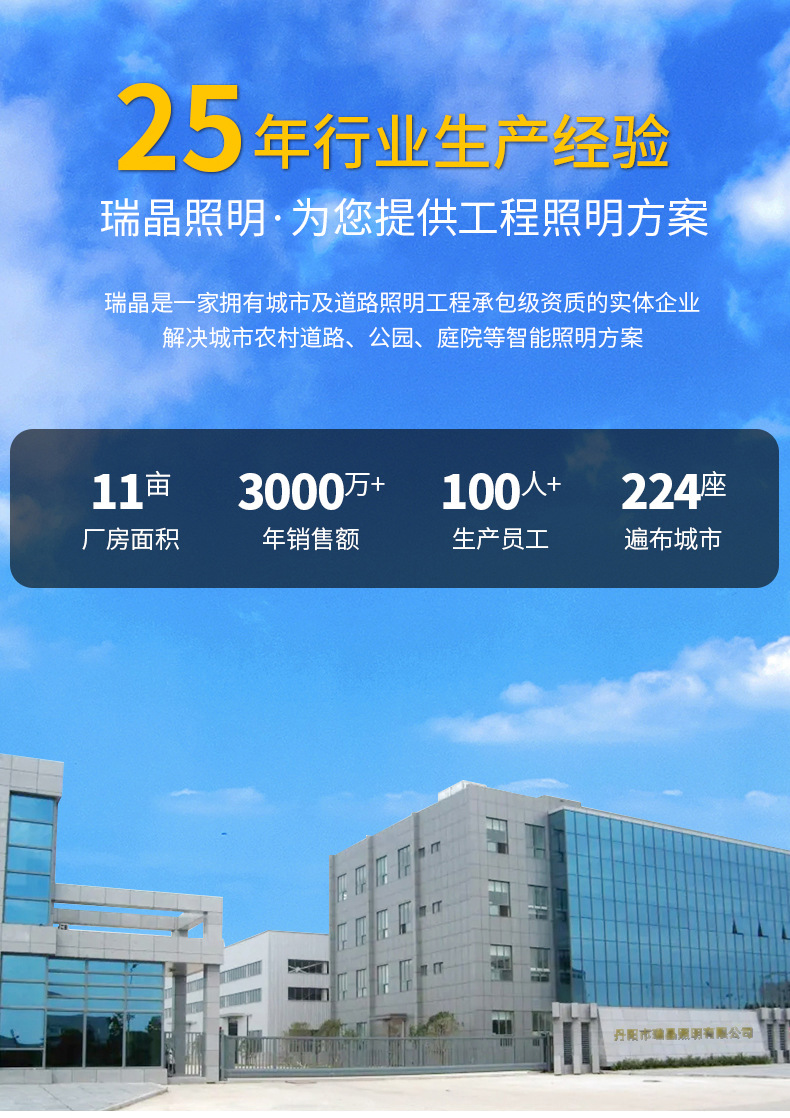 太阳能路灯 LED市电路灯 新农村4米6米8米路灯头 LED模组路灯套件详情1