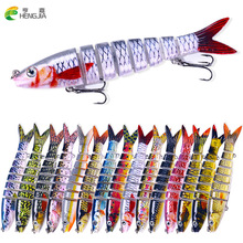 New 7-segment 10CM multi-segment fish bait from Lure bait wholesale, Mino hard bait, Hengjia vib fish bait pic 5