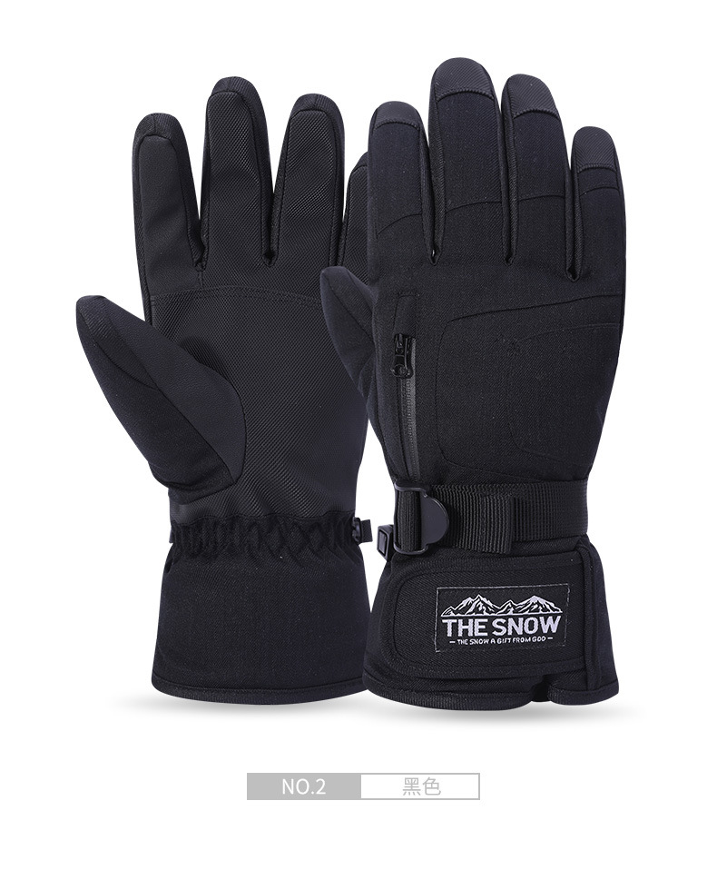 3M新雪丽保暖手套冬季户外保暖运动防滑防风骑行防水滑雪手套触屏详情16