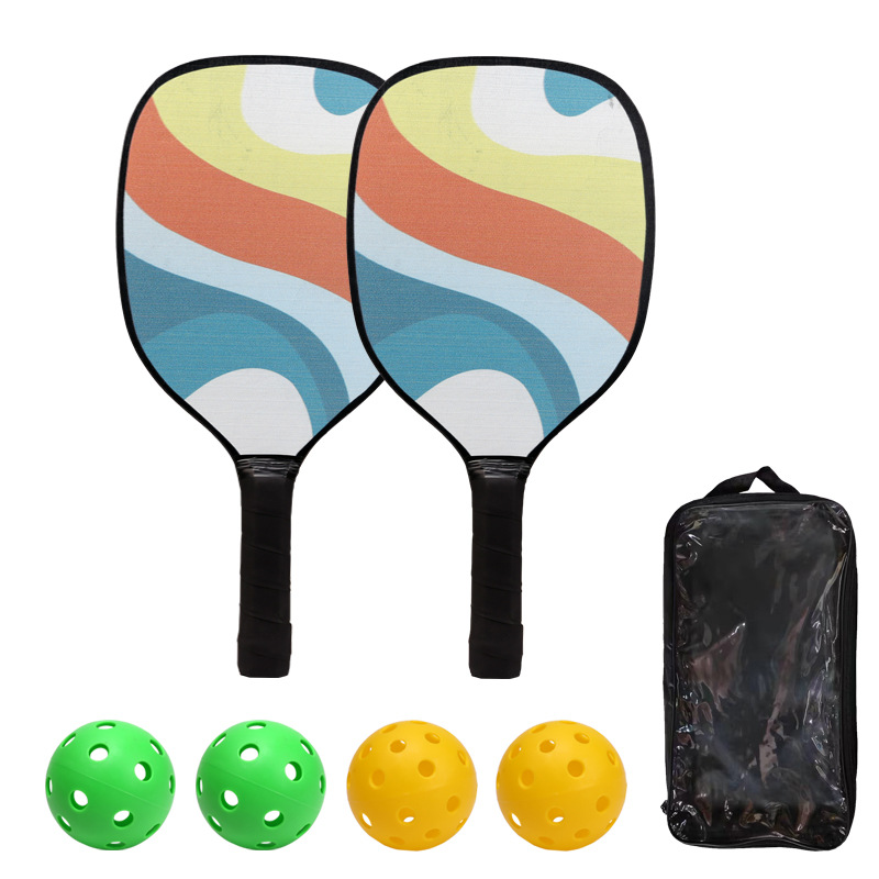 初学者儿童成人运动匹克球拍沙滩球拍2只送球球包双人对打匹克拍详情10