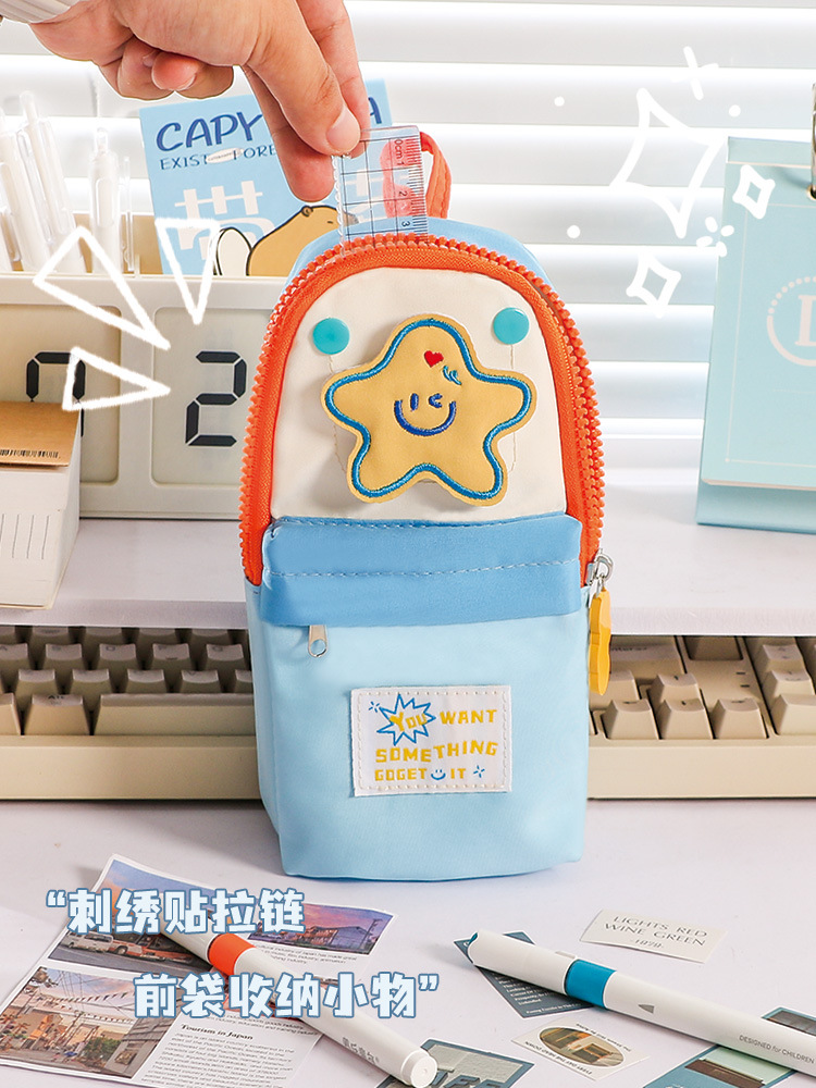 笔袋大容量高颜值文具盒学习开学小众收纳包学生新款可爱文具多层详情8