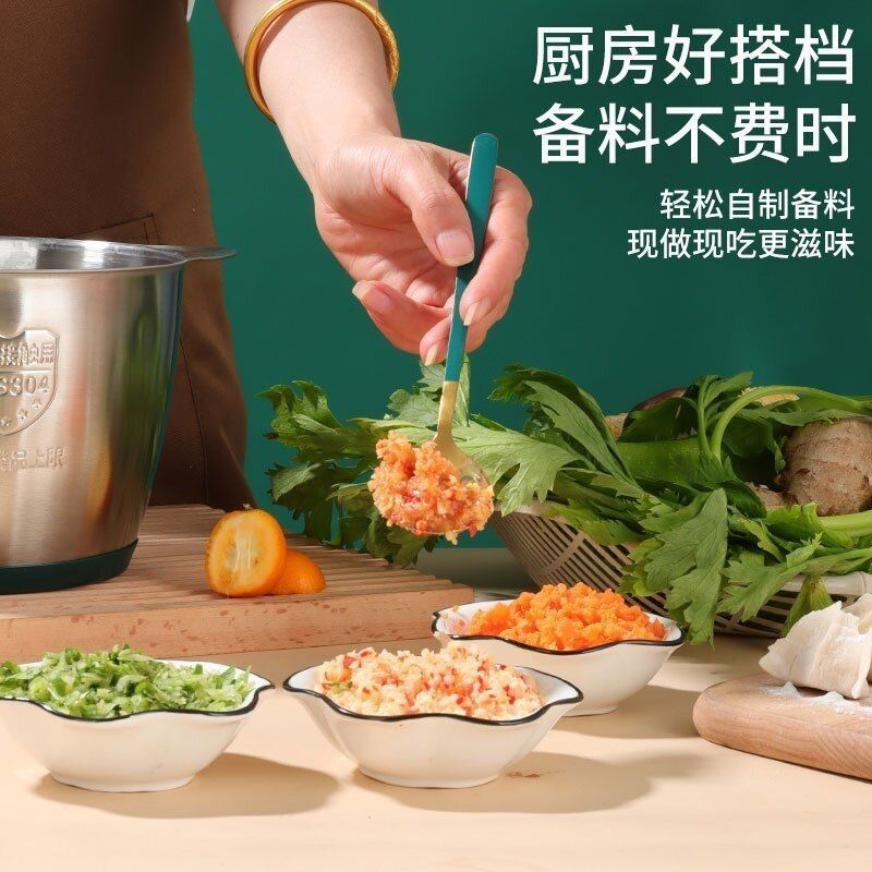 Cross-border low-price wholesale gifts, multi-functional household meat grinder, large-capacity food processor, electric stainless steel complementary food machine pic 16