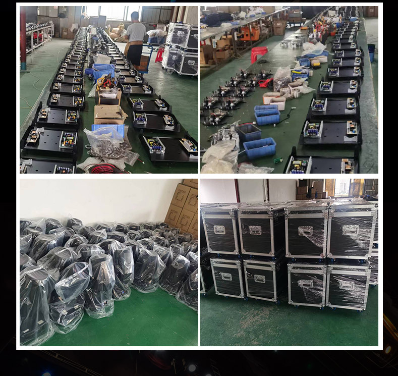 200W双色COB方形帕灯声控自走DMX512舞台演出酒吧宴会厅面光灯详情10