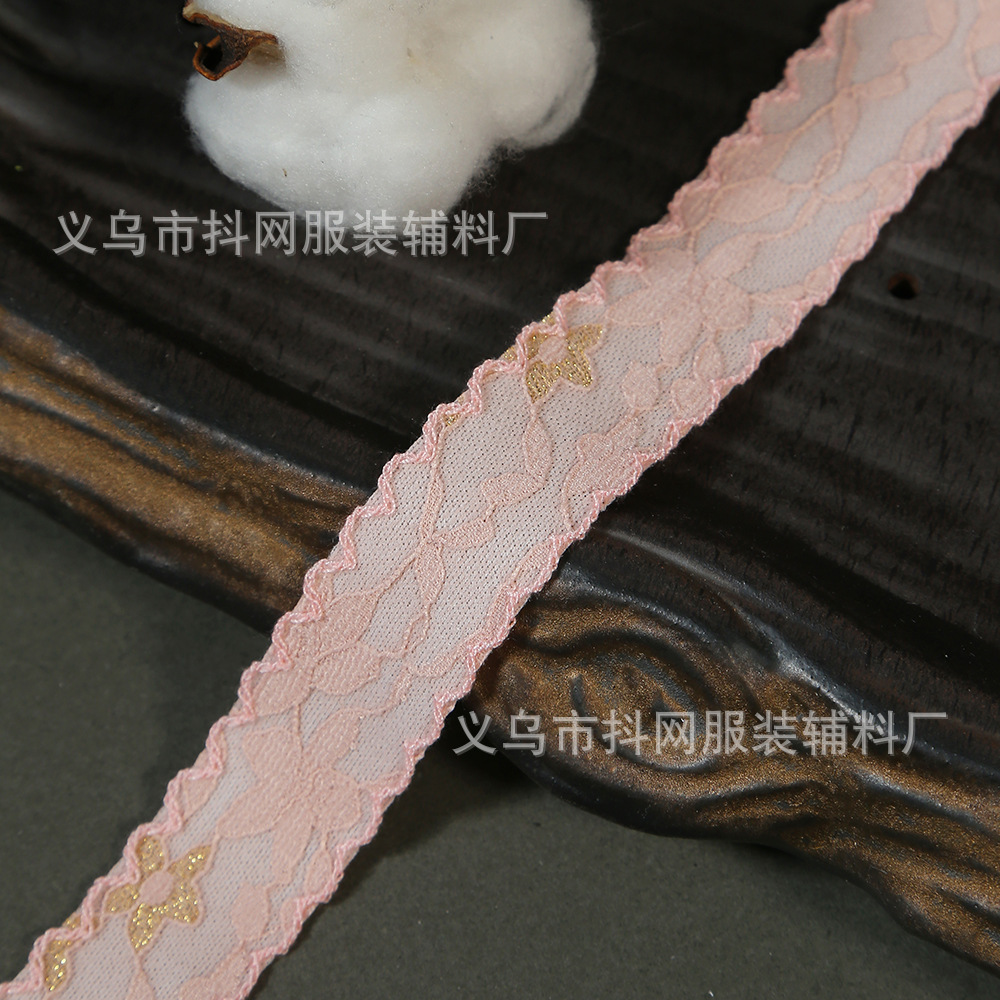 2.7cm three-dimensional lace webbing, flower cake, DIY headwear, bow, packaging material, silk ribbon pic 6