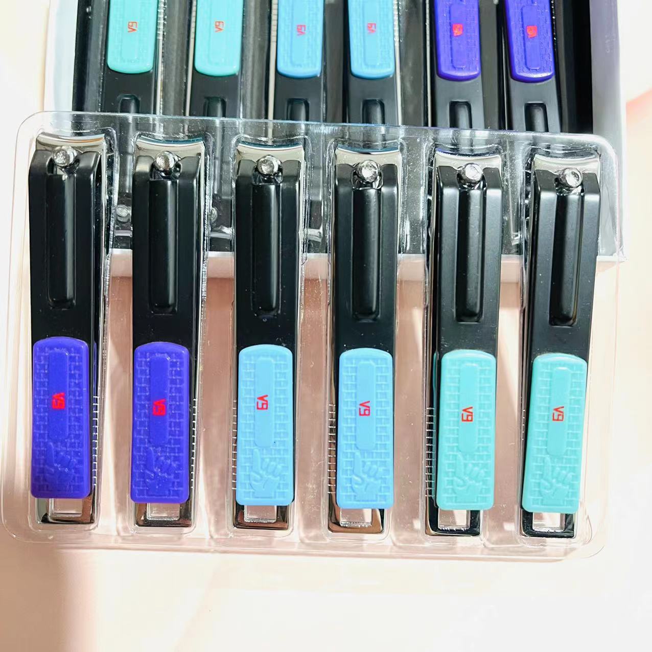 【 Office 】VT805-1D nail clippers 12 per box 600 per piece VT805-1D student household large nail clippers Nail clippers portable nail clippers 2 yuan wholesale supply pic 6