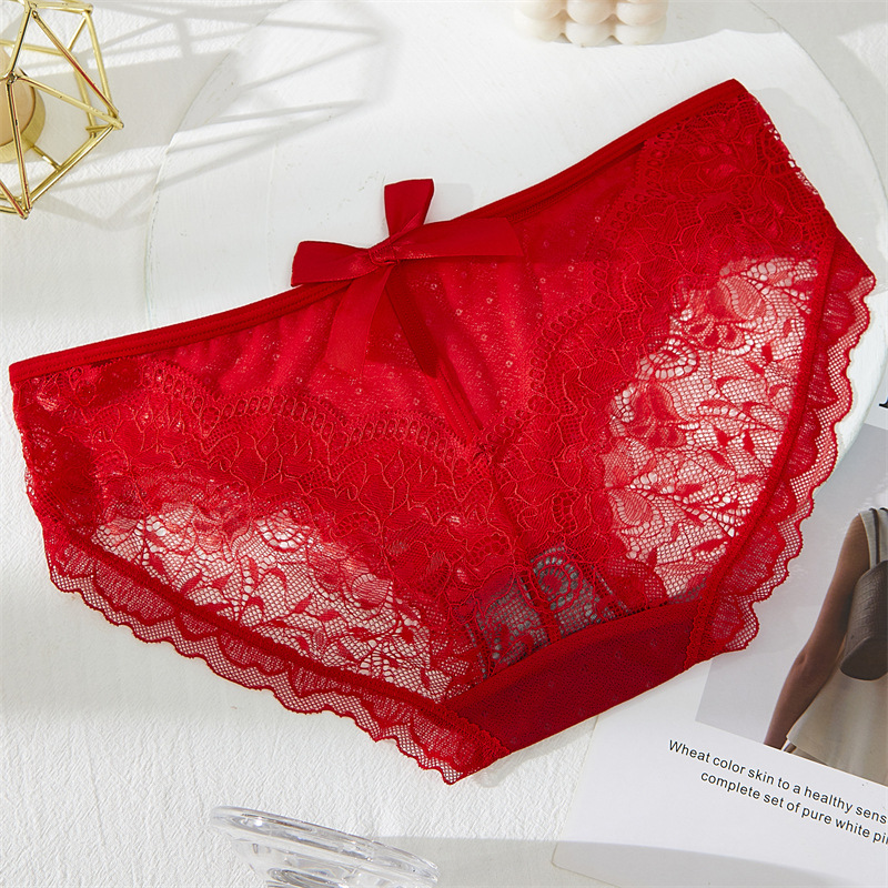 Nuevo sexy ladies encaje bragas cintura media alto elástico cómodo transpirable limón grafeno antibacteriano gancho 1241# pic 10