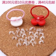 韩版亮面PVC五角星布贴超声波压花 手工发饰头饰材料饰品详情3
