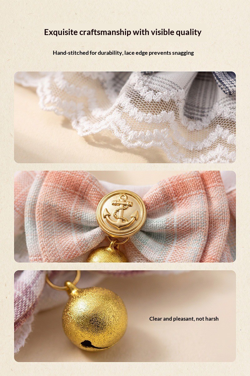 A collection of best-selling pet products, including cute cat and dog collars, exquisite bows, and comfortable scarves. Factory direct sales pic 4