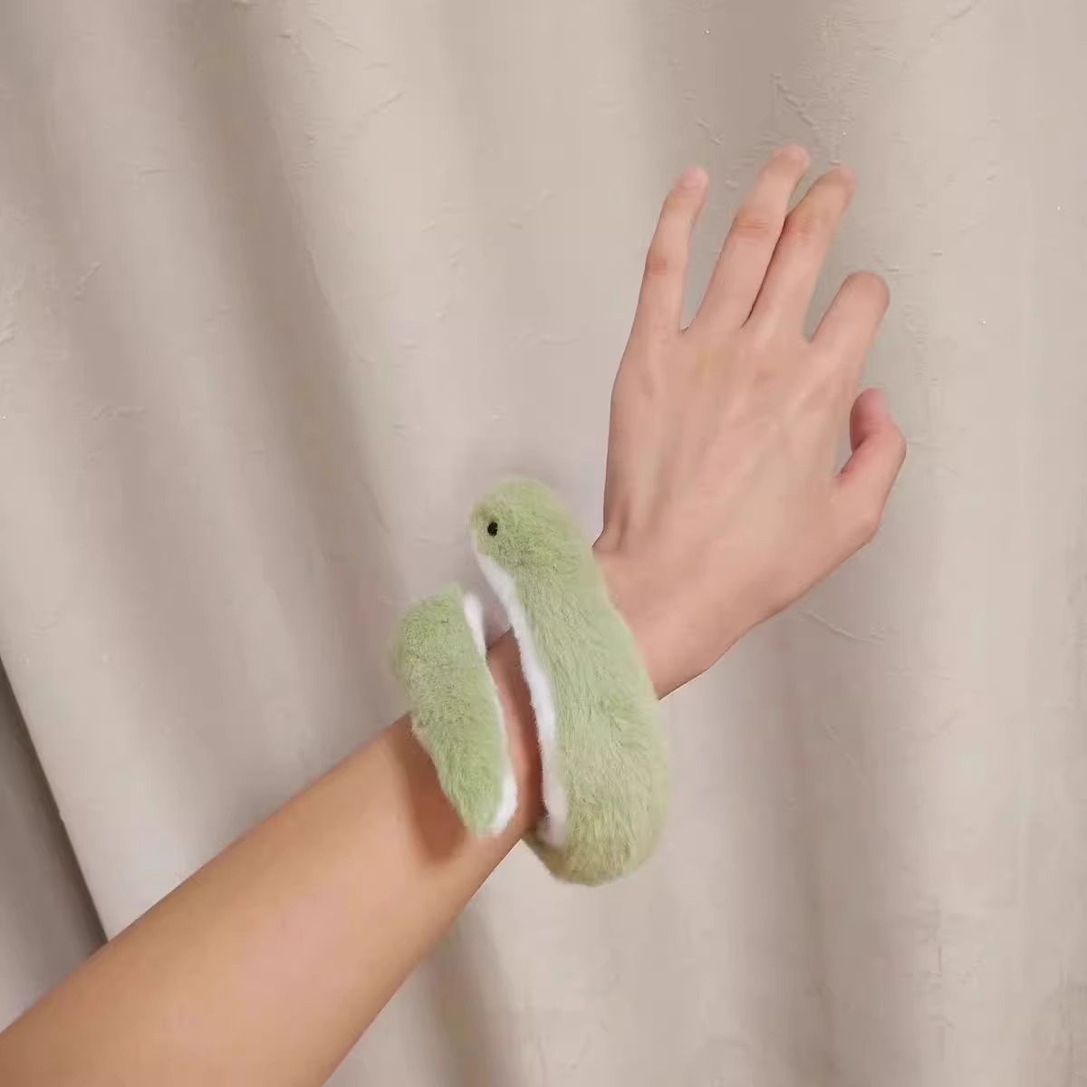 可爱小蛇公仔儿童毛绒玩具布娃娃青小蛇玩偶沙发客厅摆件蛇年吉祥物详情8