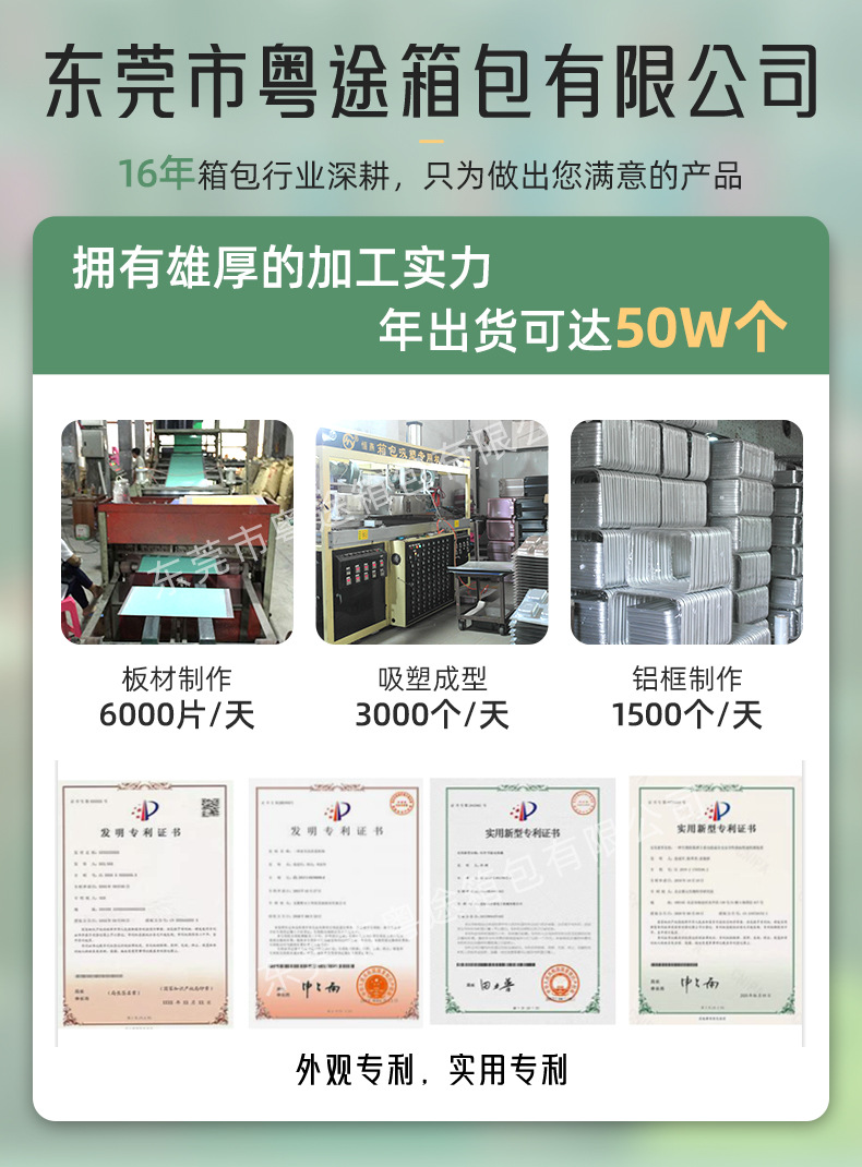 新款跨境可折叠拉杆箱静音万向轮旅行箱包海关锁多功能折叠行李箱详情1