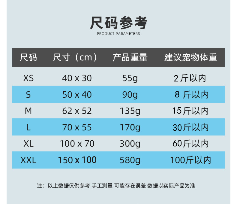 宠物冰垫夏季凉爽狗垫宠物猫咪垫透气冰丝猫窝宠物用品夏天狗垫子详情11