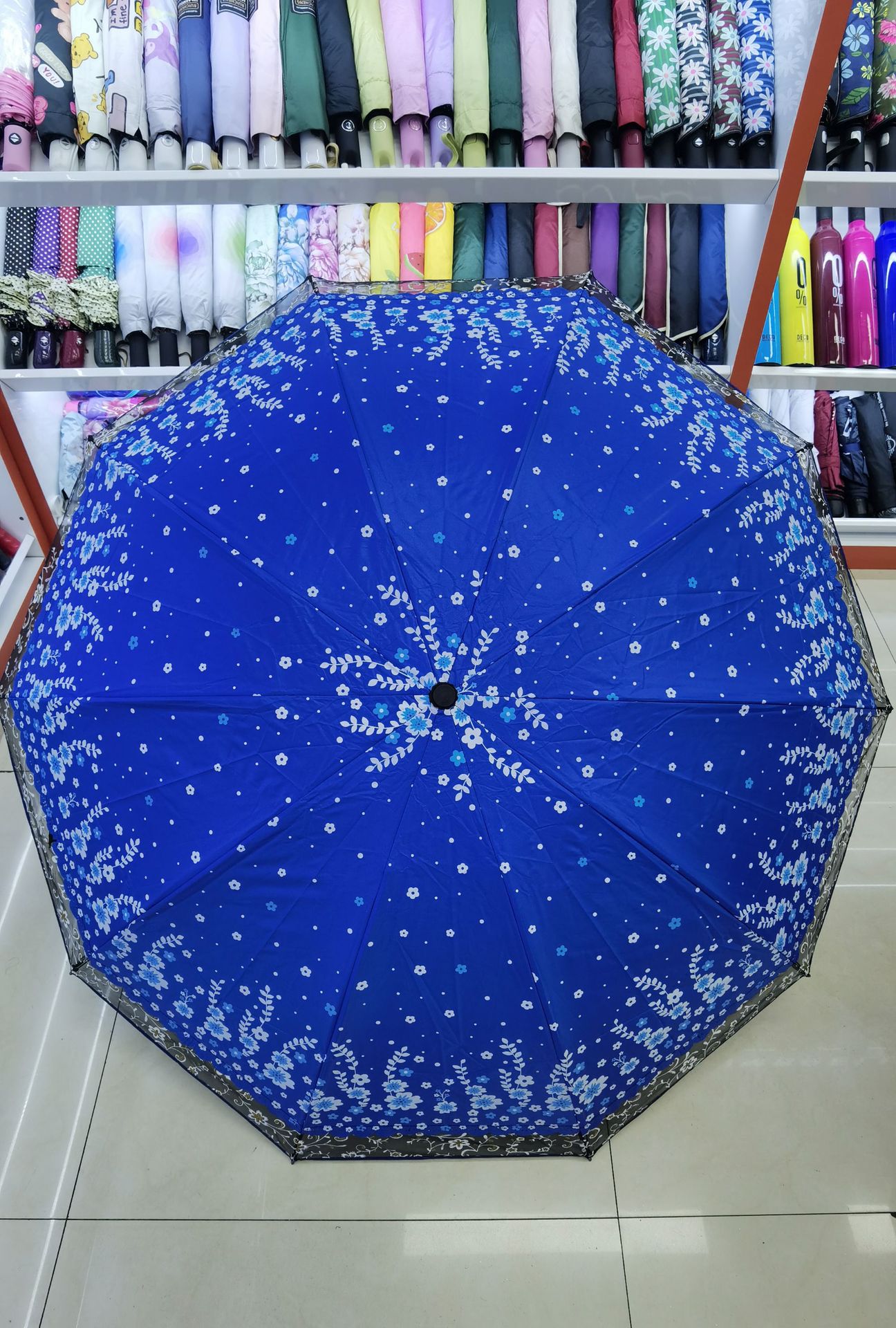 10 Bone lace lace umbrella for girls, high appearance level, black rubber sunshade, all-weather and all-weather sunshade umbrella, thickened and enlarged pic 5