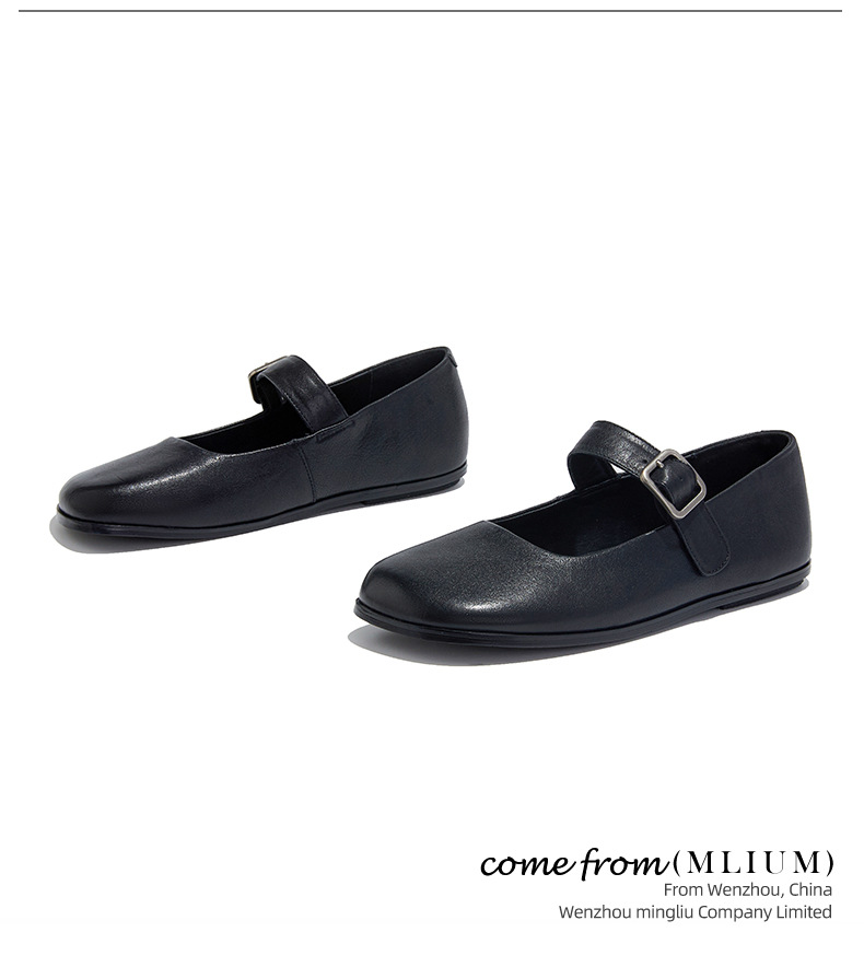 头层羊皮玛丽珍鞋女2025夏季新款方头浅口单鞋女法式绝美休闲女鞋详情20