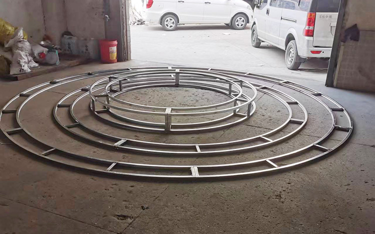 圆形桁架半圆弧形拱门婚庆背景架铁艺异形行架圆环镀锌铁架子厂家详情5