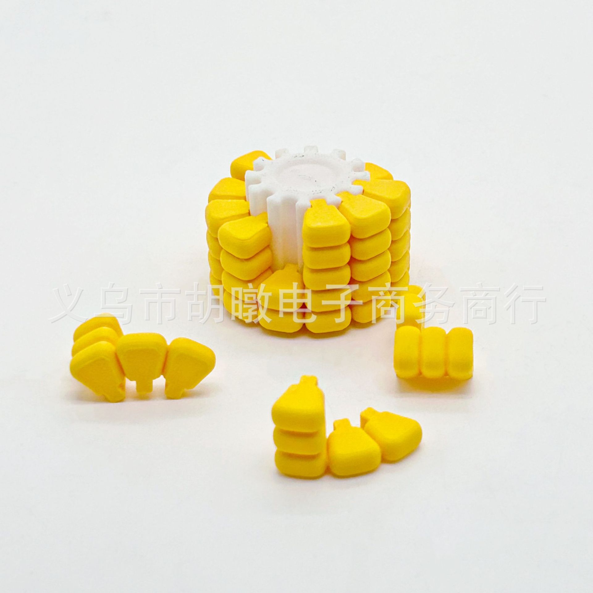 跨境新品Corn 3D Jigsaw Puzzle 玉米3d拼图解密游戏3D打印摆件详情1