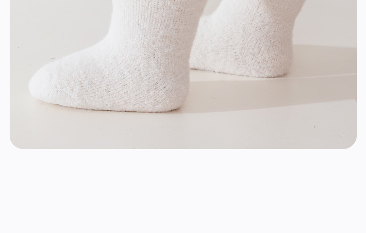 婴幼儿童0-6-12月3岁男女宝宝秋冬季加绒加厚保暖点胶防滑长筒袜详情36