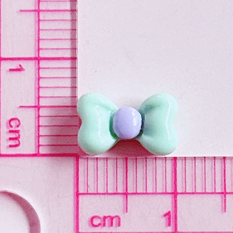 New mini product with bow, strawberry ice cream, diy hair clips, ear studs, nail art and handcrafted accessory stickers pic 16