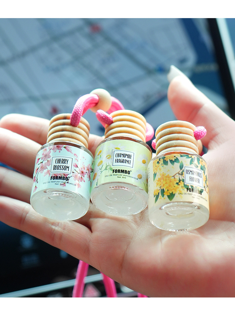 【跨境专供】FORMBO车载香薰清新花香淡香小巧汽车香薰挂件批发详情20