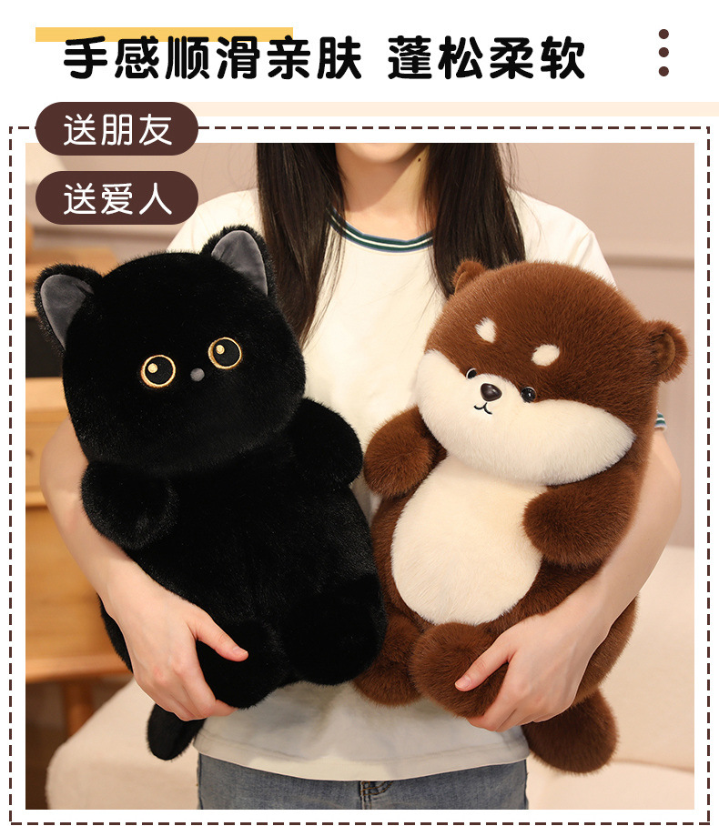 Lazy Animal series dolls, little fox plush toys, sleeping table companions, plush figurines, birthday gifts for children pic 6