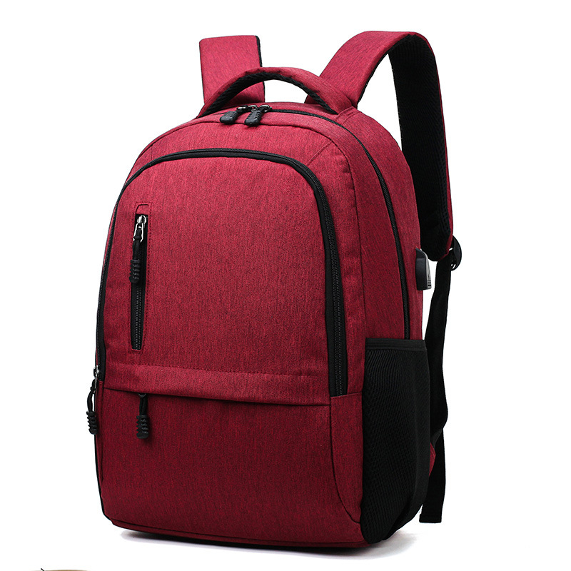 男士背包大学生双肩包简约商务电脑包大容量休闲上班通勤旅行背包详情41