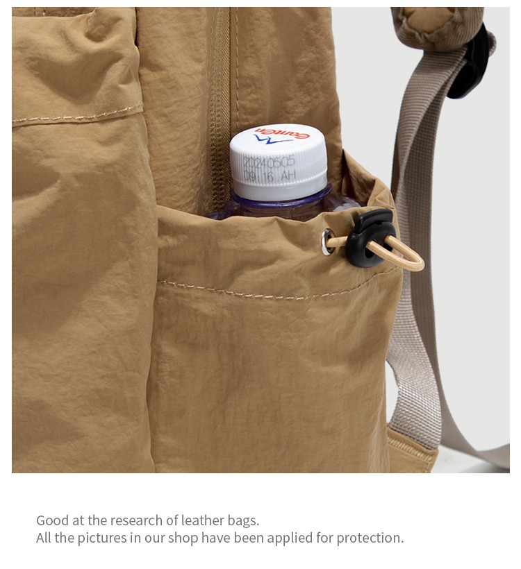 跨境休闲轻便双肩包男女新款大容量旅游防水背包学生书包女详情13