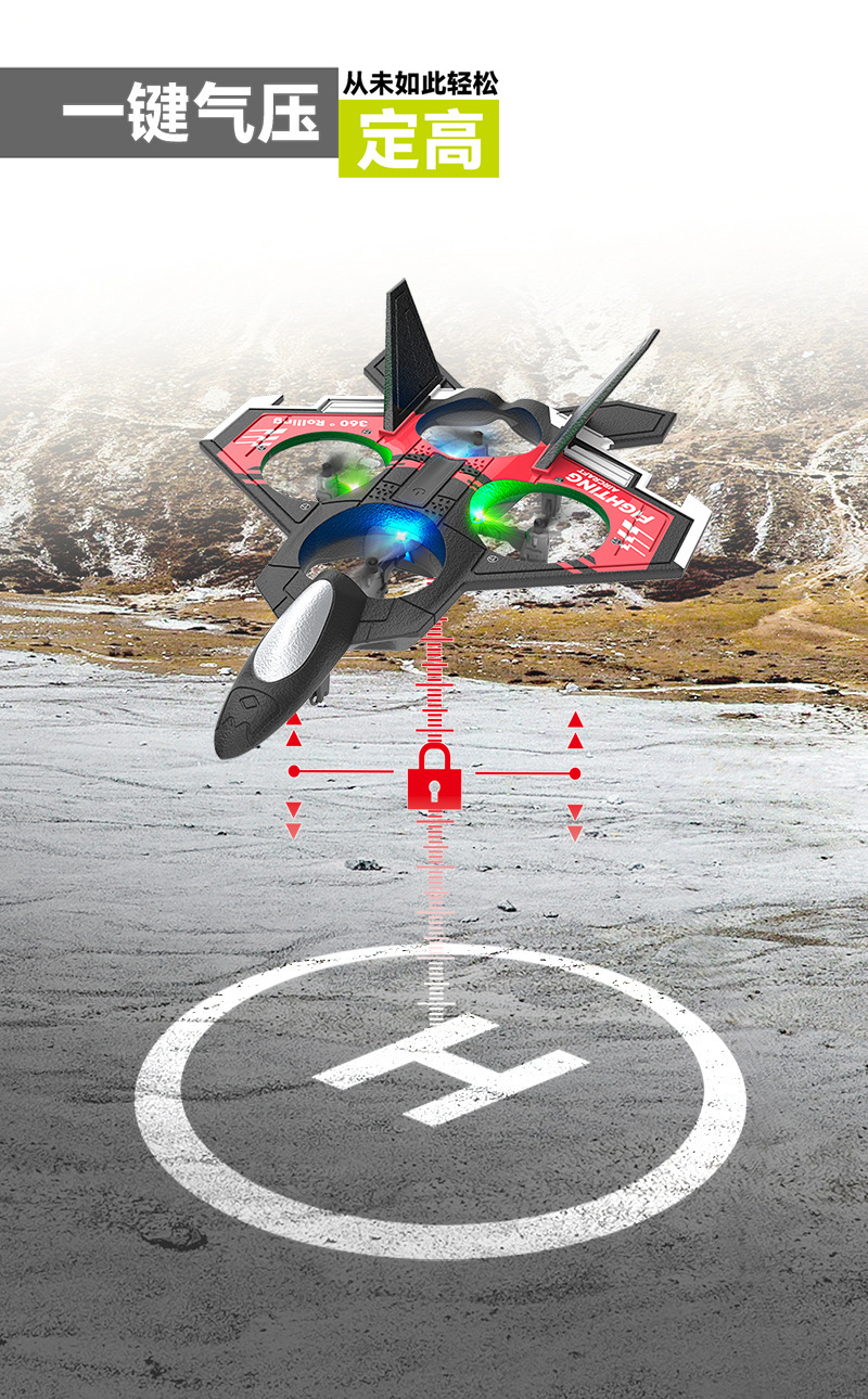 ABS plastic remote-controlled aircraft, remote-controlled fighter jets, high-quality quadcopters, foam drones pic 41