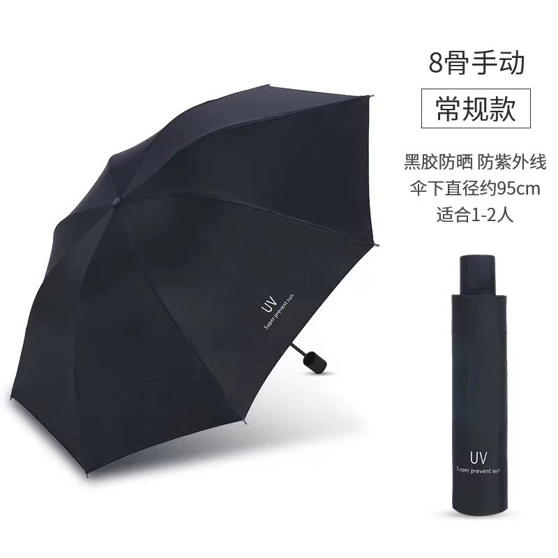 12骨超大雨伞3-5人手动男士户外晴雨两用加固学生折叠加厚遮阳伞详情17
