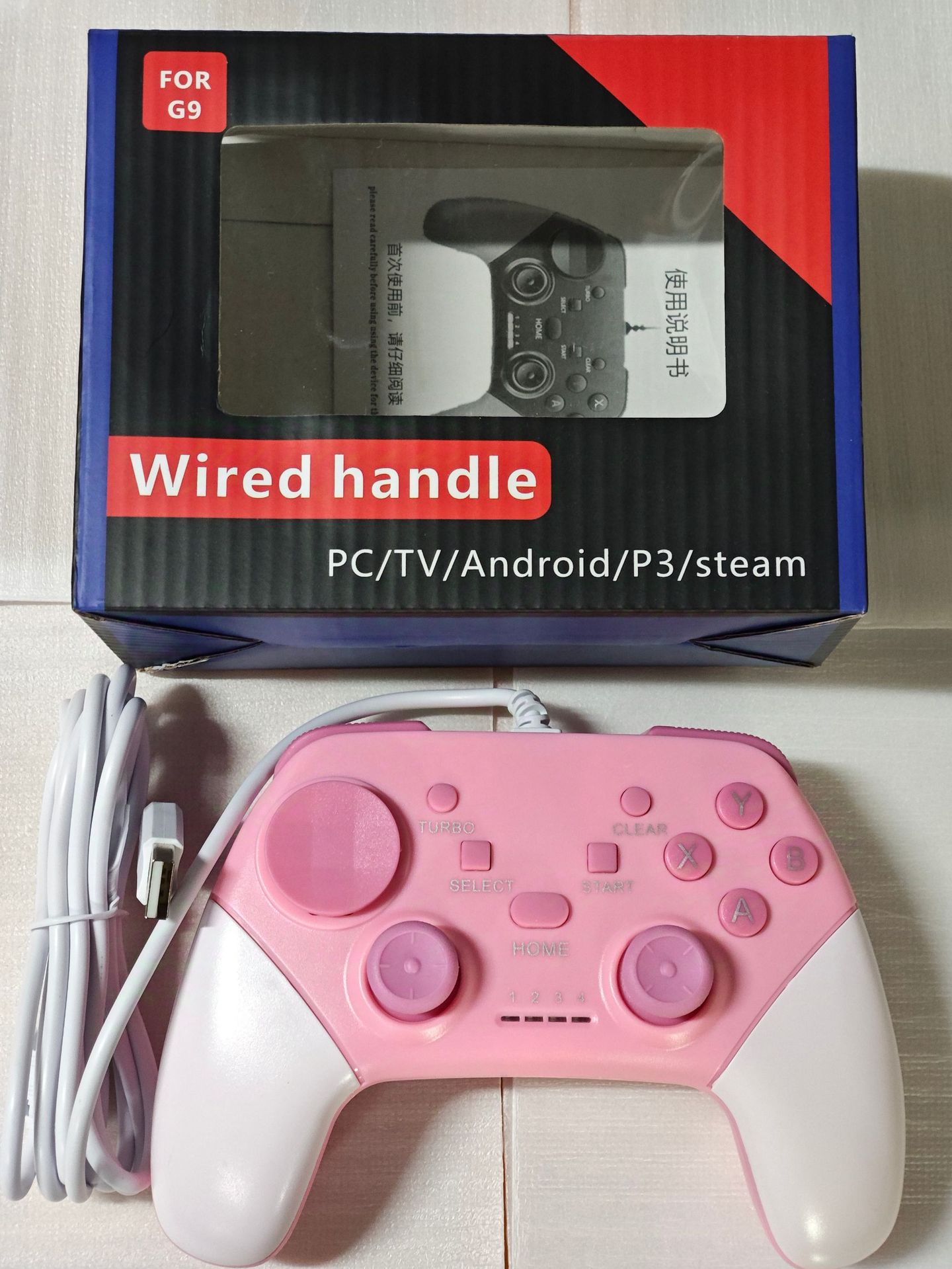 G9 gamepad switch pc version PC Wireless Wired NS Bluetooth steam domestic motion-sensing joystick controller pic 1