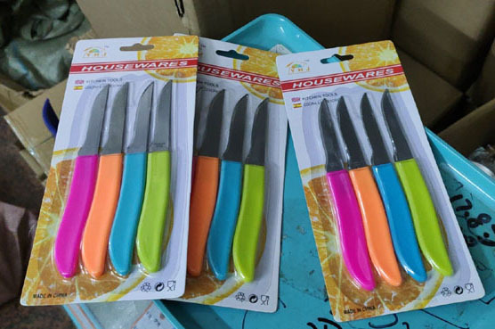 The manufacturer supplies small knives, fruit peel knives, portable fruit knives, travel fruit knives, PP handle knives, meat peelers and barbecue knives pic 13