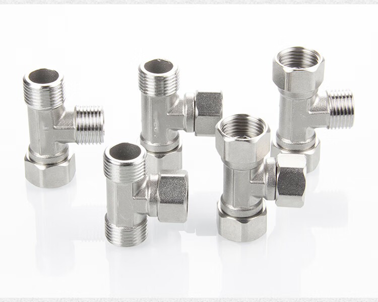 4分不锈钢内外丝直接弯头三通活接热水器一体活接头水管配件详情9