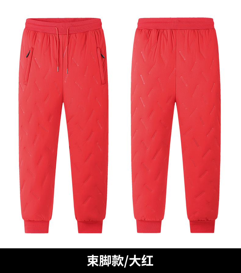 冬季棉裤男加绒加厚羊羔绒长款保暖裤子大码休闲运动裤男士外穿详情23