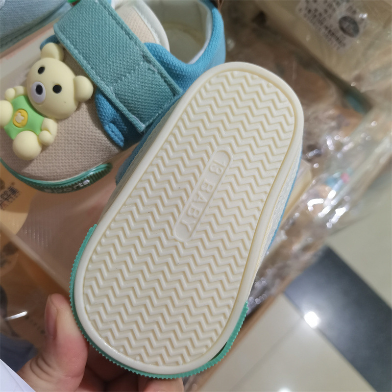 婴儿春秋新款牛筋底防滑学步鞋男女宝宝卡通防掉鞋12-14码详情7