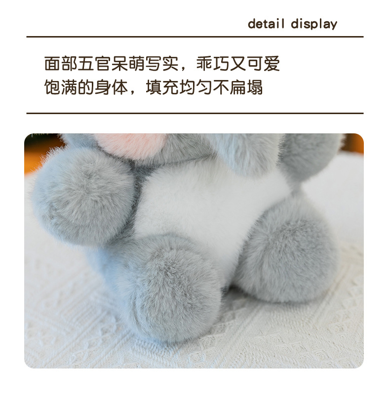 Authentic cute little Elephant plush toy, cute little elephant doll, soothing doll, a gift for girls and children pic 17