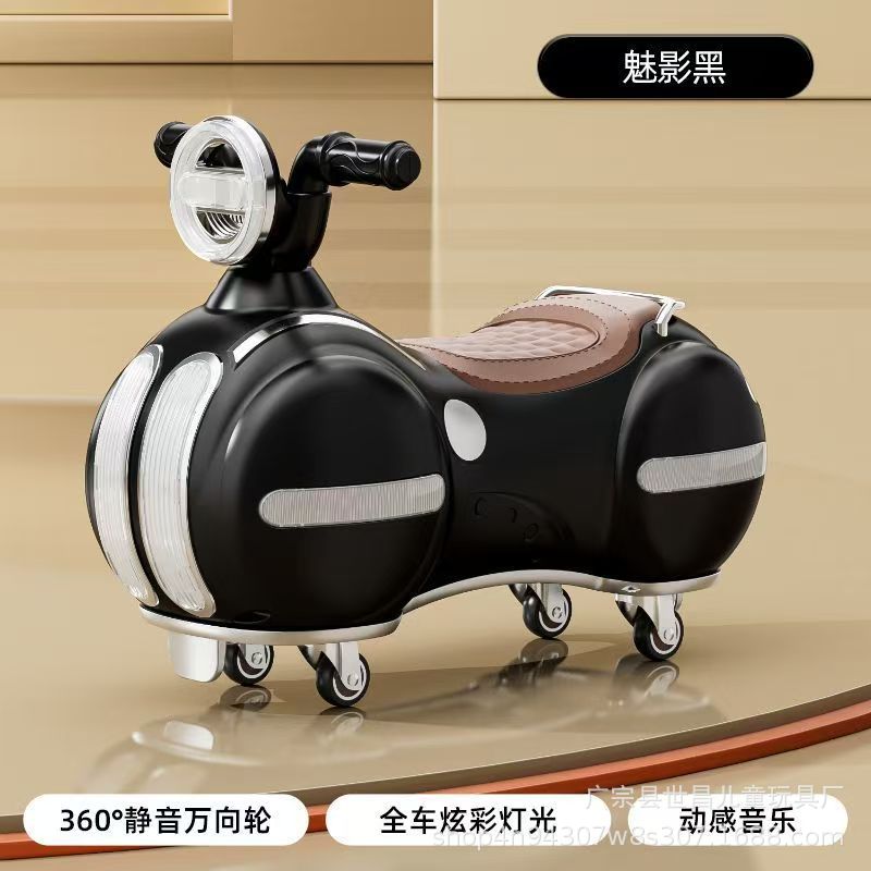 儿童滑行车溜溜车防侧翻1—5岁可坐玩具妞妞车灯光音乐四轮扭扭车详情3