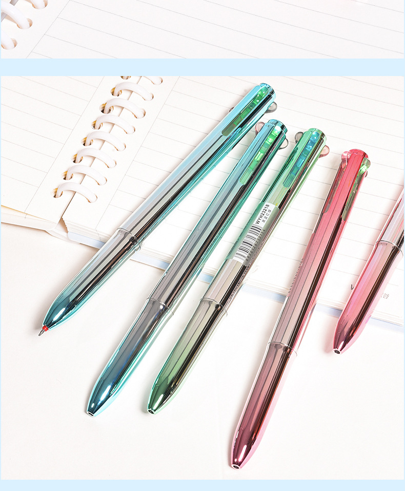 Weiya Hui Metallic Texture Gel Pen 23218 Four-in-one Gel Pen ST Multi-color Gel Pen wholesale pic 13