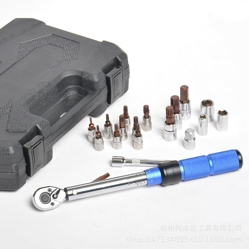 Adjustable Xiaofei torque wrench set 1/4 high-precision torque kilogram wrench, bicycle repair tool pic 5