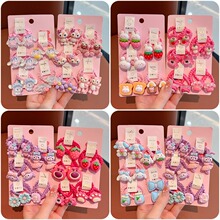 赵露思同款发夹咖色系侧边发卡刘海夹前额鸭嘴夹新款时尚简约发饰详情61