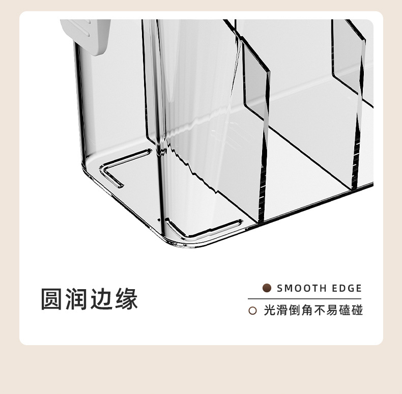 Data cable storage box, desktop charger, mobile phone power cord organizing wonder, acrylic dust-proof cable organizer with cover pic 16