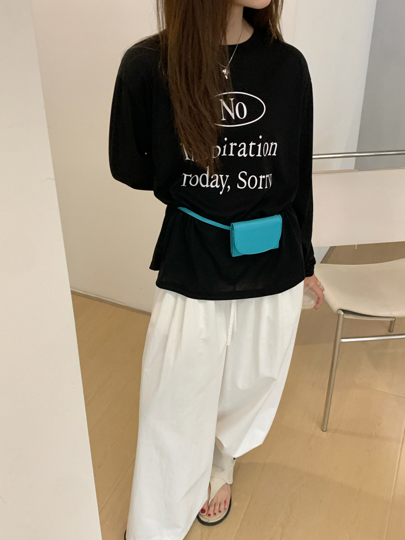 衣天堂出游季天丝防晒罩衫女春夏内搭宽松慵懒感chic韩系长袖T恤详情34