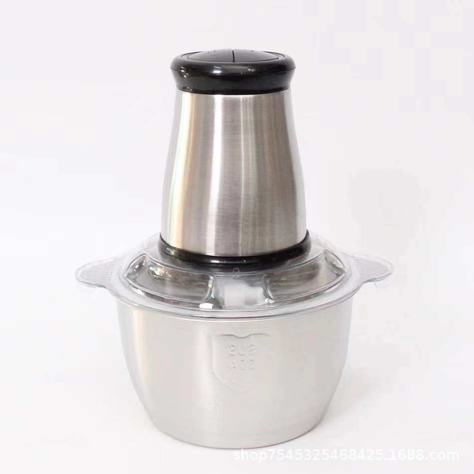 Cross-border low-price wholesale gifts, multi-functional household meat grinder, large-capacity food processor, electric stainless steel complementary food machine pic 9