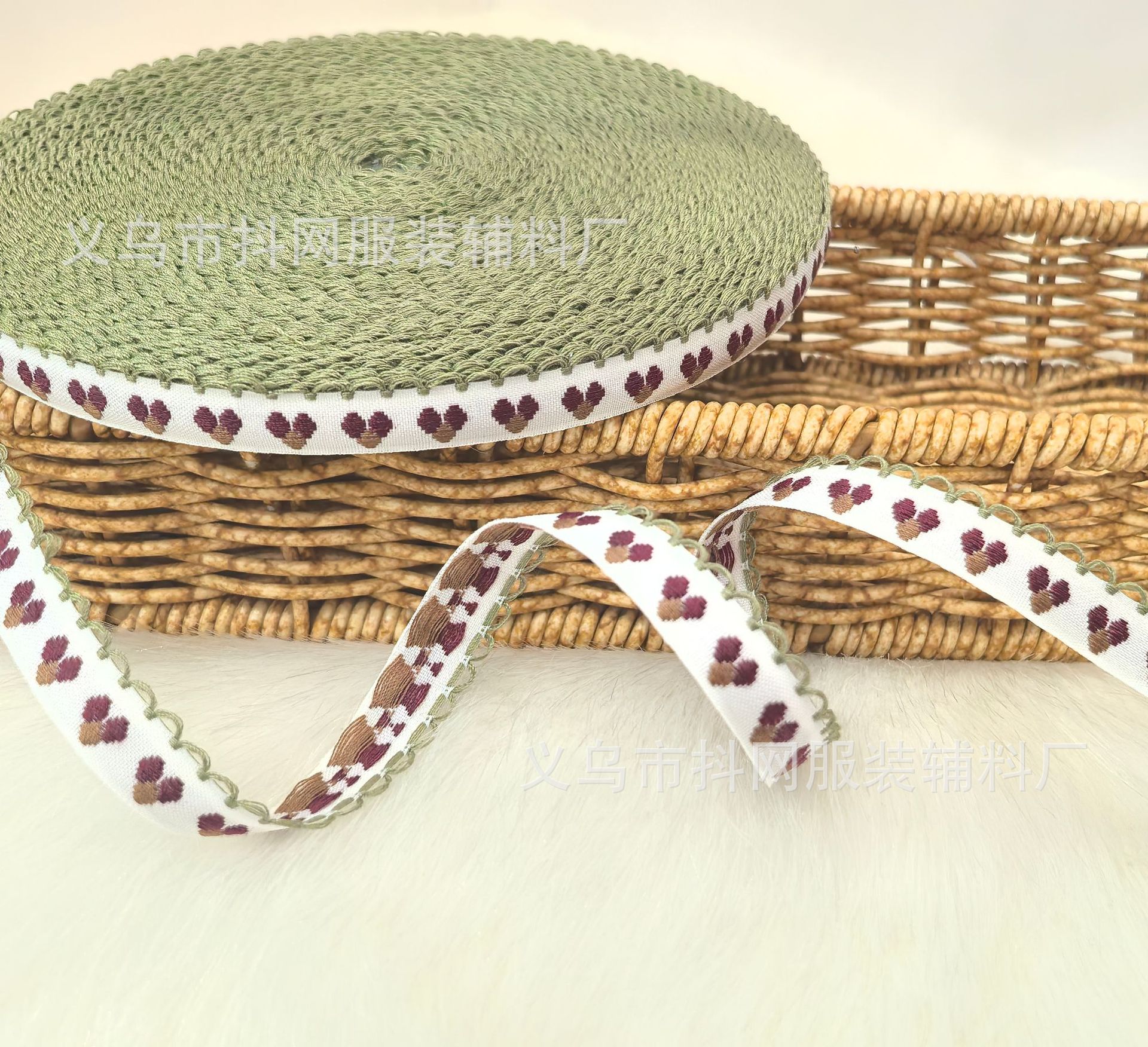 1.2cm orfebrería jacquard estilo étnico bordado cinta de tejido adornos para el pelo tocados bolsa banda lateral espectáculos accesorios de vestuario pic 8