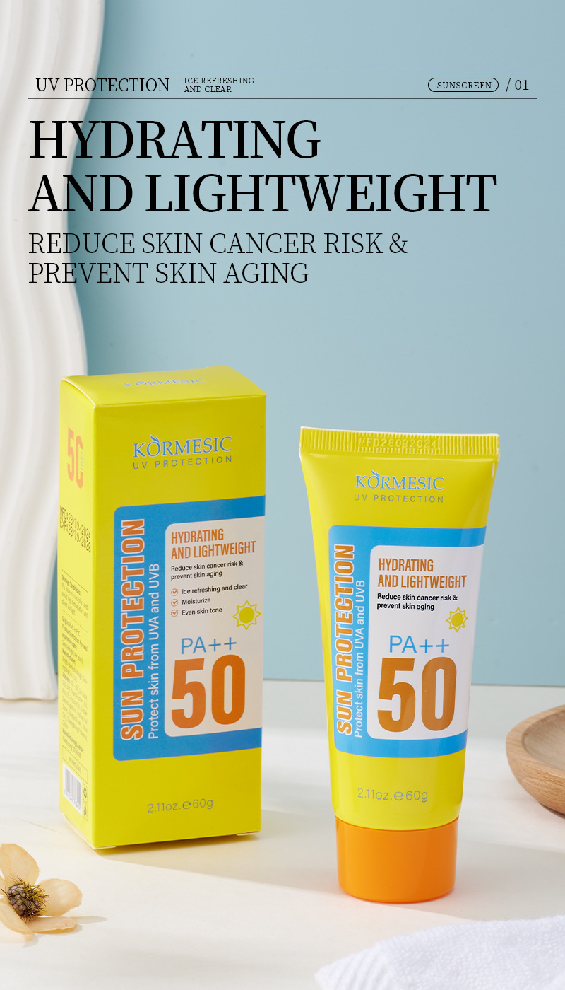 全英文防*晒霜批发Sunscreen Cream 高倍防*晒SFP100++++详情37
