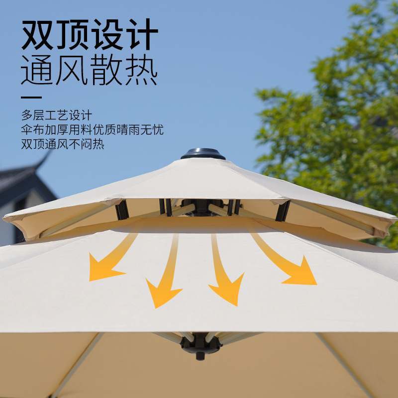 工厂直发户外遮阳伞太阳伞庭院伞迷你罗马伞中东吊伞批发详情7