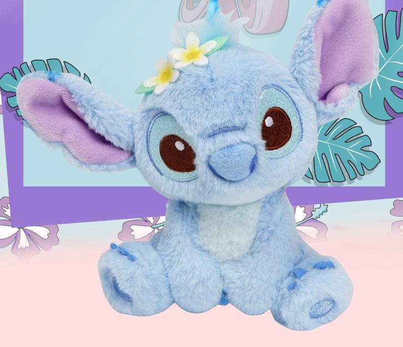 【 Disney 】 Stitch plush pendant, Stitch doll Plush toy figurine, keychain, schoolbag pendant pic 2