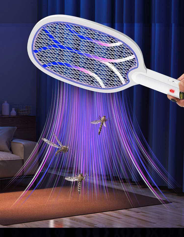 强力电蚊拍一件代发充电式耐用拍蚊器家用锂电池驱蚊苍蝇拍灭蚊拍详情29