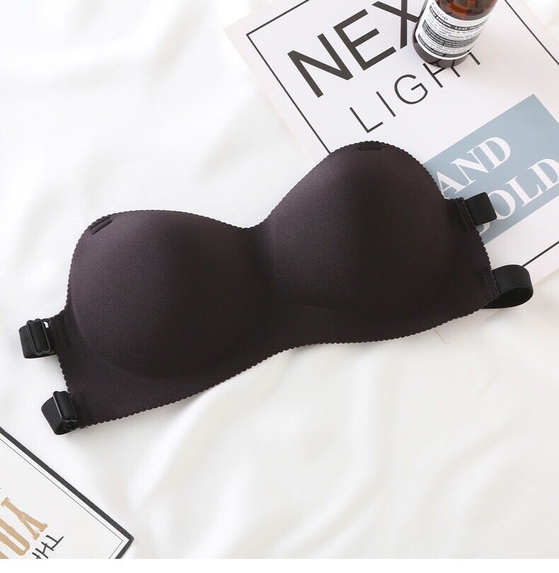 Strapless lingerie for women, a breathable summer thin, strapless, invisible, frameless bra cover that wraps around the chest and exposes the back pic 12