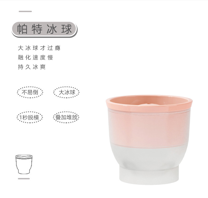 冰块模具威士忌大冰球家用自制冻冰格制冰神器调酒用硅胶冰球模具详情4