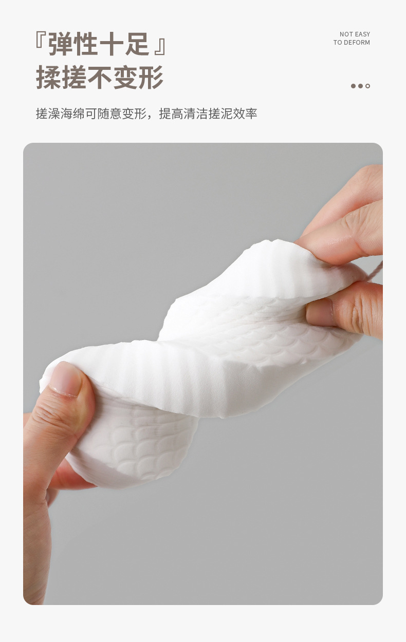 The bath sponge does no harm to the skin. It is a painless and soft scrubbing tool for both adults and babies pic 8