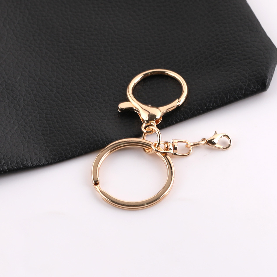 Round dragon buckle, crayfish buckle, 8-shaped buckle, four-link chain, diy metal bag buckle, connecting pendant, accessory material pic 7