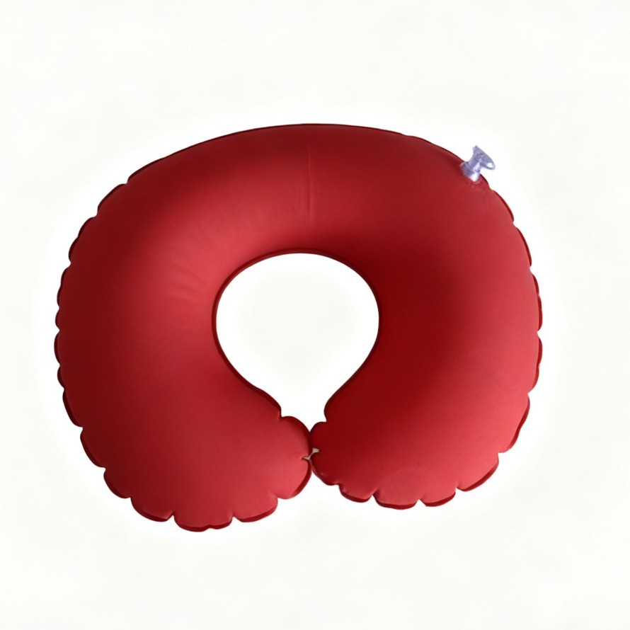 充气枕头C型枕旅行枕汽车飞机航空旅行脖枕可印LOGO详情5